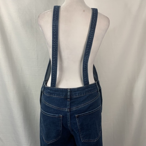 Express Ripped Straight Jean Overalls- NWT - Picture 9 of 16